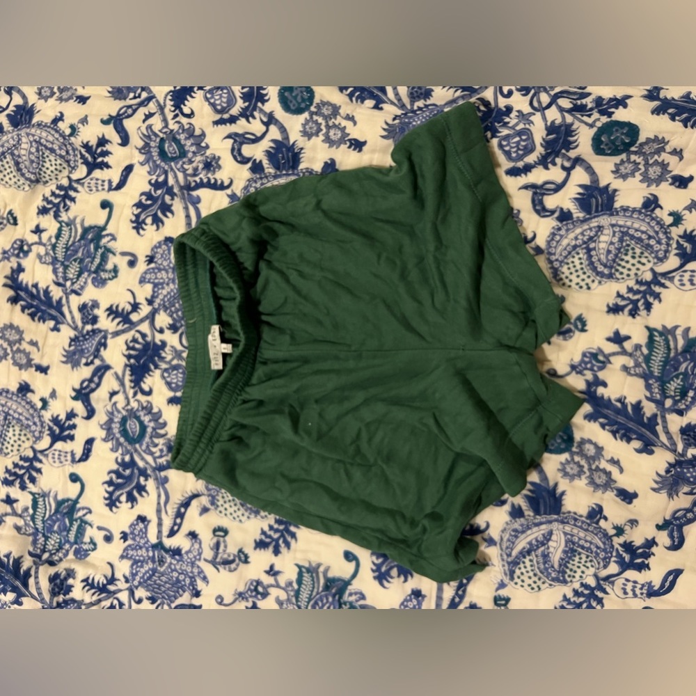 Green Sweatshorts